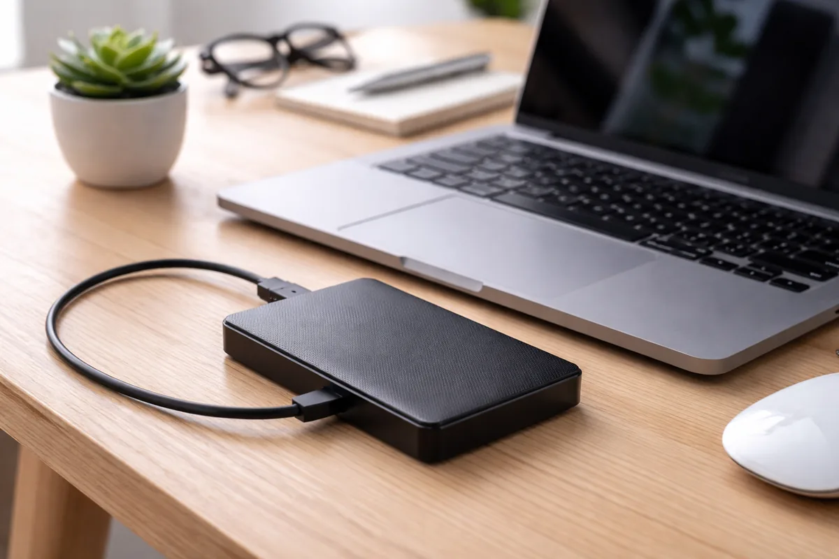 Comment sauvegarder ses données sur un disque dur externe